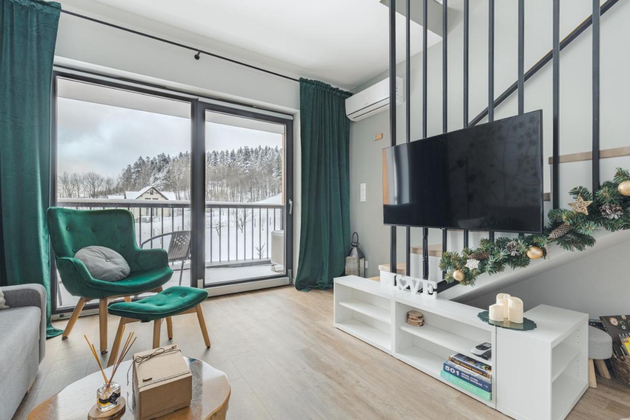 Szczyrk Ptasie Apartamenty Nowosc Z Widokiem Na Gory Esterno foto
