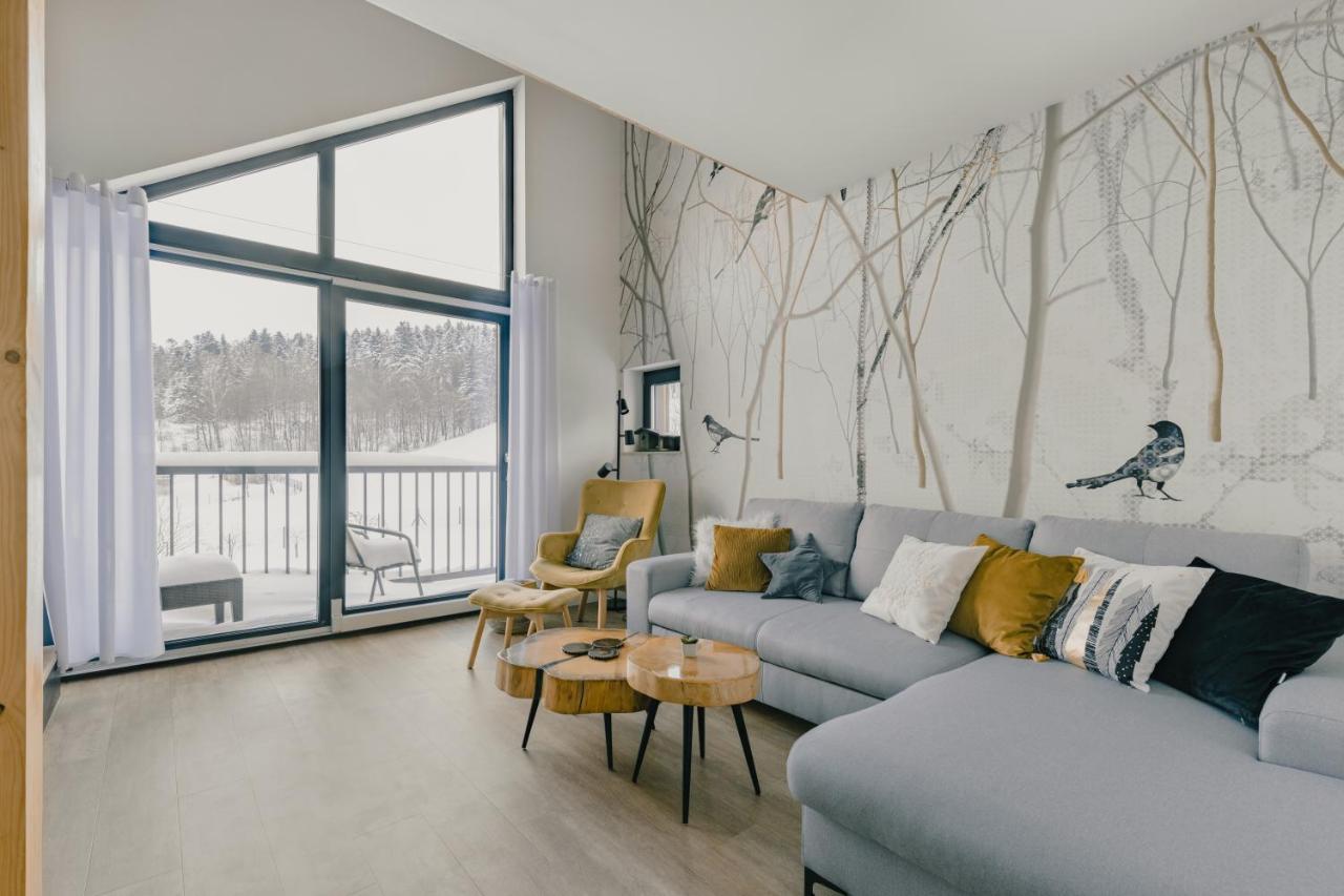 Szczyrk Ptasie Apartamenty Nowosc Z Widokiem Na Gory Esterno foto
