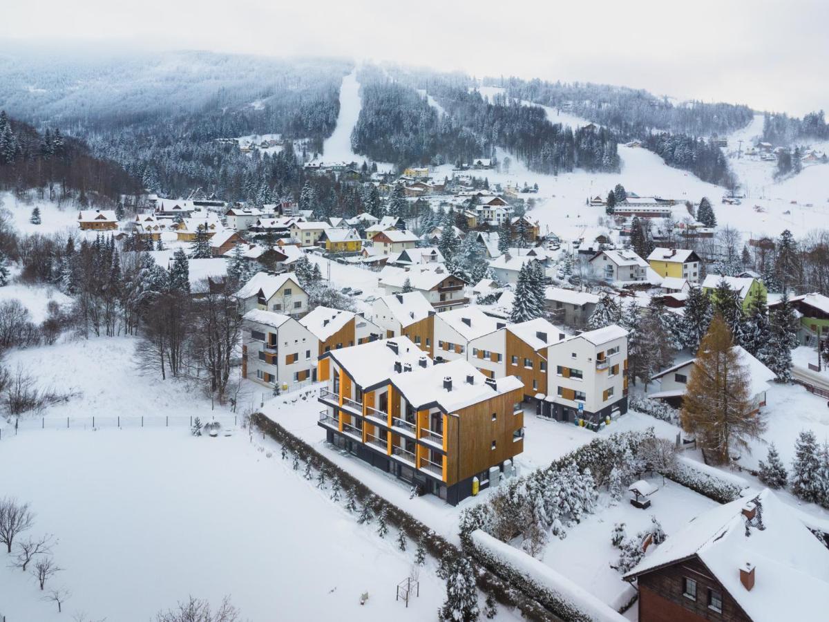 Szczyrk Ptasie Apartamenty Nowosc Z Widokiem Na Gory Esterno foto